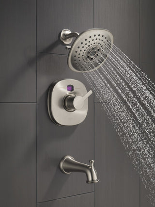 Delta Lahara Tub Spout, Pull-Up Diverter, Chrome, RP51303