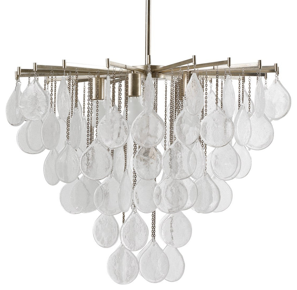 Uttermost Goccia 6 Light Tear Drop Glass Pendant 21544