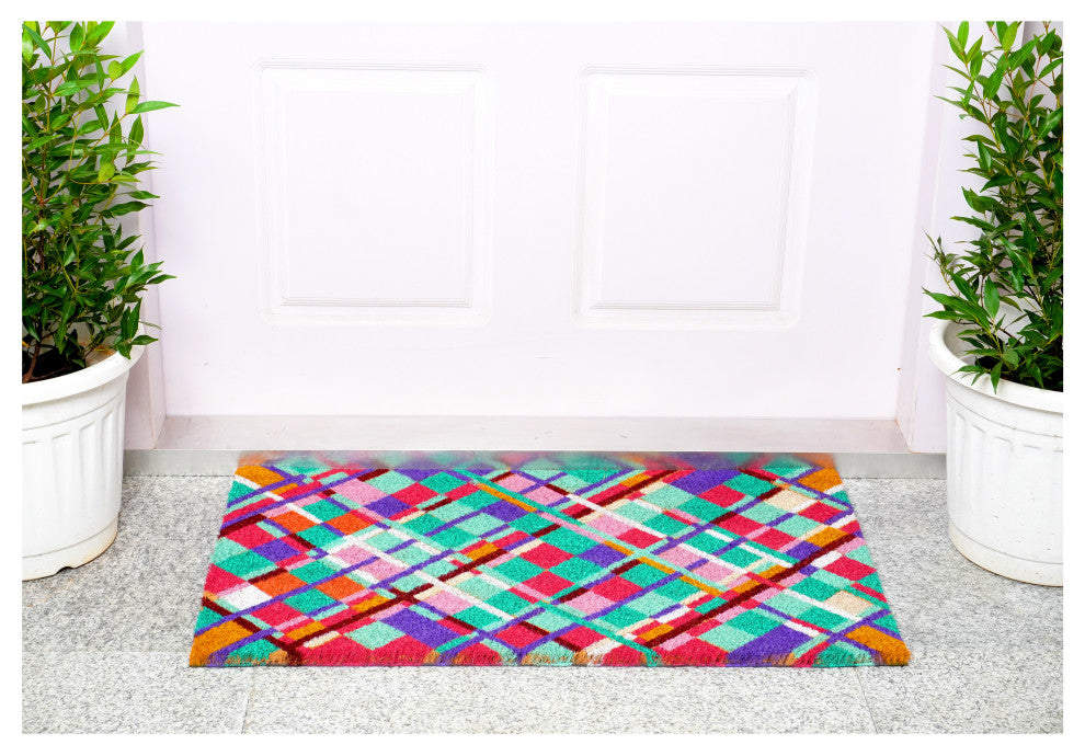 Calloway Mills 107631729 Jazzy Abstract Doormat 17"x29"