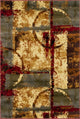 Unique Loom Multicolored Barista Catuai 4' 0 x 6' 0 Area Rug