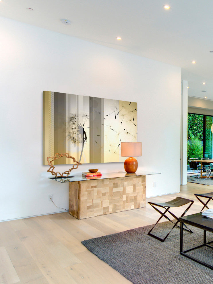 "Dandelion" Fine Art Canvas Print, 60"x40"