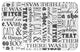 Spooky Words 34"x21" Bath Mat