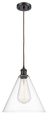 Innovations Lighting 516-1P-OB-GBC-122 1 Light 12" Mini Pendant
