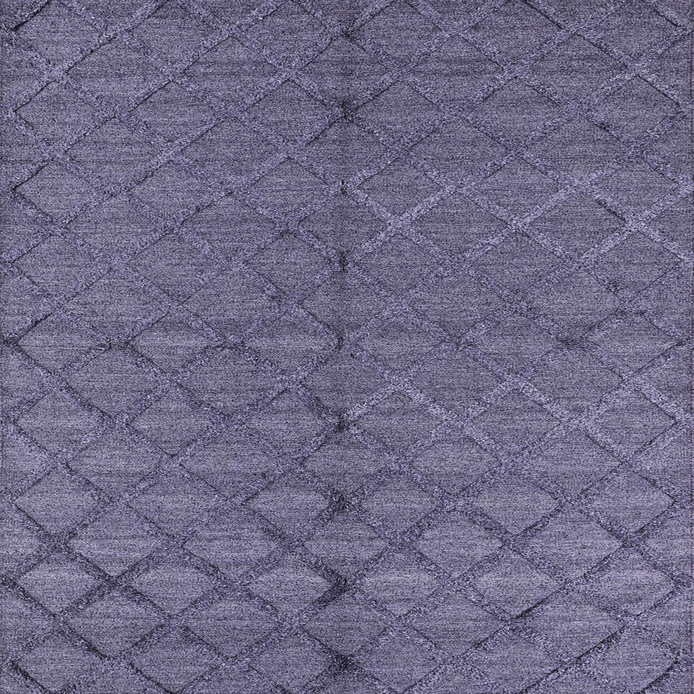Ahgly Company Indoor Square Mid-Century Modern Area Rugs, 5' Square