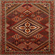 Ahgly Company Indoor Square Traditional Area Rugs, 4' Square