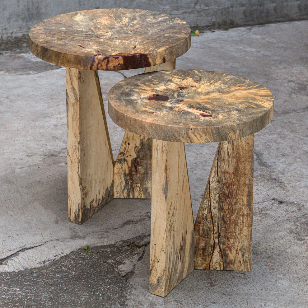 Nadette Natural Nesting Tables, Natural