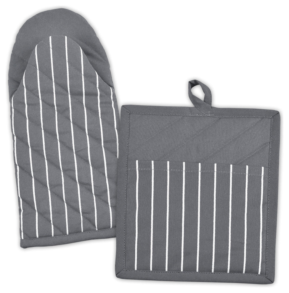 Stripe Chef Kitchen Set, Gray