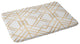 Deny Designs Elisabeth Fredriksson Golden Geo Bath Mat, 17"x24"