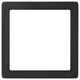 Magnetic Trim for Trago 12-S, 203679A, Matte Black