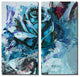 Painted Petals XXXIX Canvas Art, 2-Piece Set, 24"x12"
