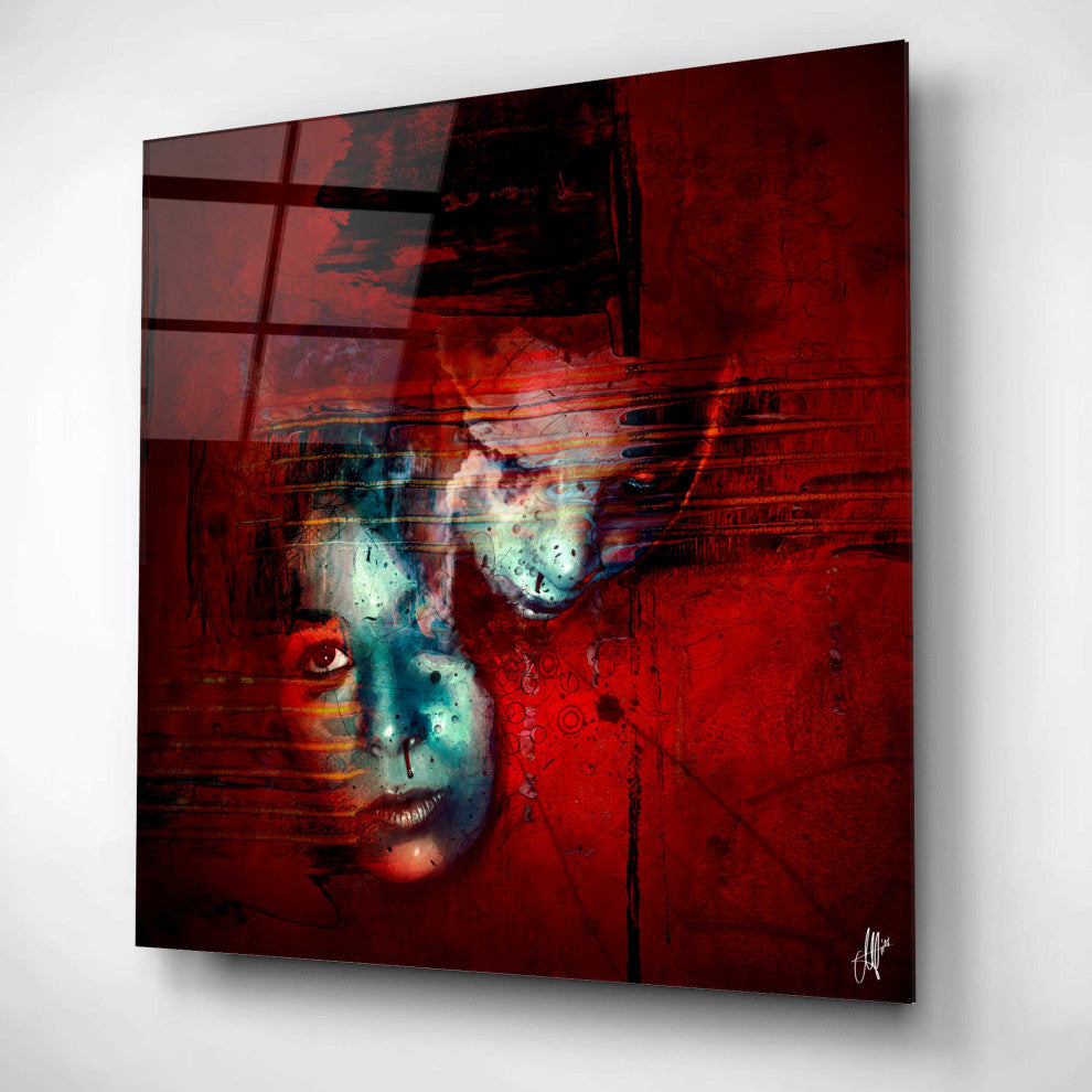 Epic Art 'Ex Empathika' by Mario Sanchez Nevado, Acrylic Glass Wall Art, 12"x12"