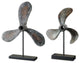 Uttermost Propellers Rust Sculptures, Set of 2
