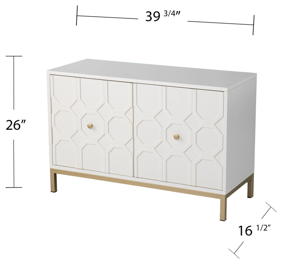 Jessica Two-Door Accent Cabinet