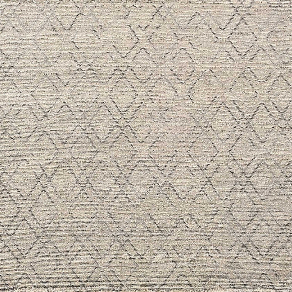 Ahgly Company Indoor Square Mid-Century Modern Area Rugs, 3' Square