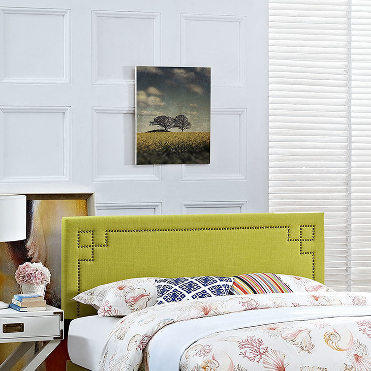 Josie Queen Upholstered Fabric Headboard