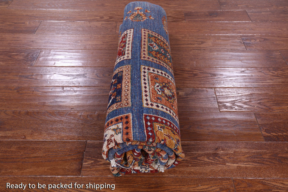 Tribal Persian Gabbeh Handmade Rug 5' 3" X 6' 5" Q10345