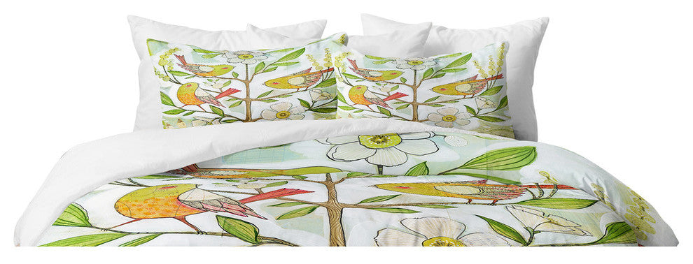 Deny Designs Cori Dantini Community Tree Duvet Cover Set
