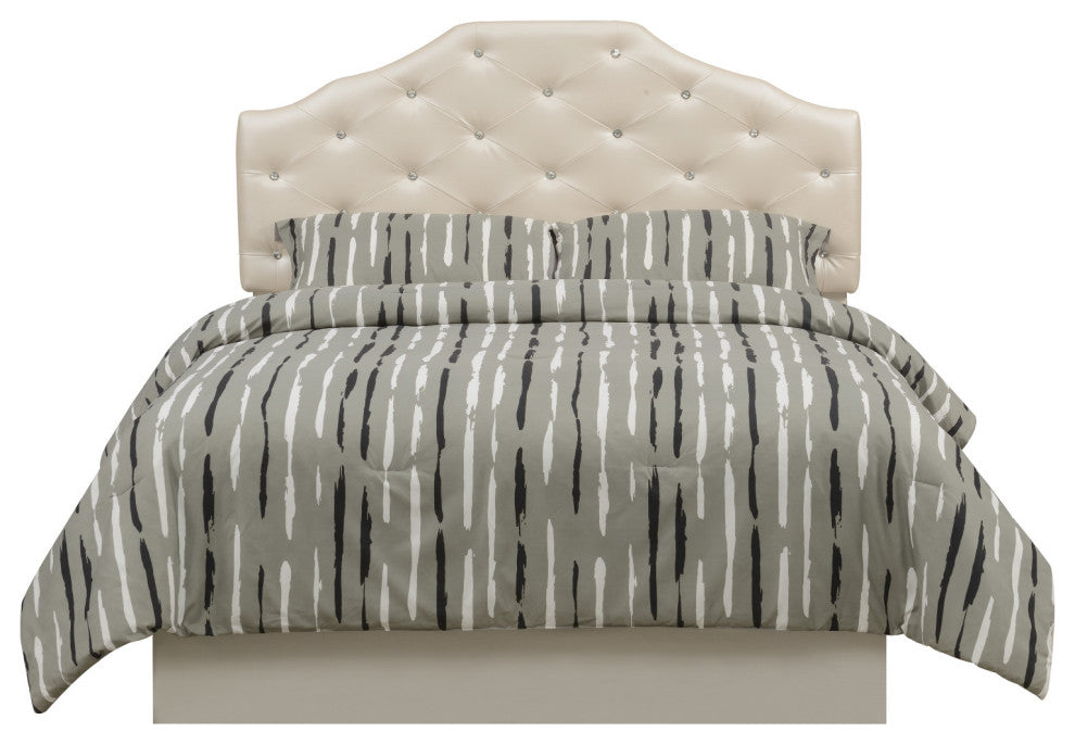 Dawson Queen Headboard Silver