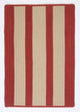 Boat House BT79 Rust Red Indoor/Outdoor Area Rug, Rectangular 10'x13'