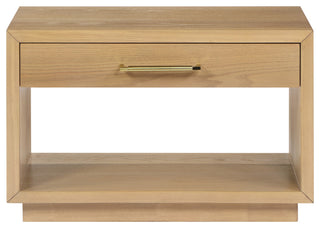 Avery Wood Veneer Night Stand, Oak