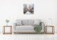 Hand Painted Abstract City View Wall Decor Artwork I