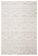 Safavieh Tulum Tul272A Southwestern Rug, Ivory and Gray, 5'3"x7'6"