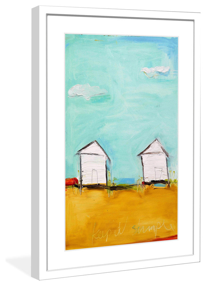 "Keep It Simple" Painting Print in Frame by Tori Campisi
