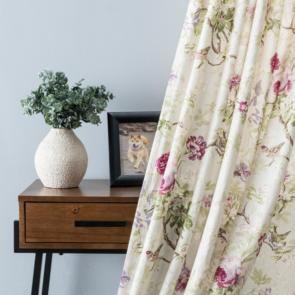 Balmoral Tailored Panel, Lilac, 48" X 63"