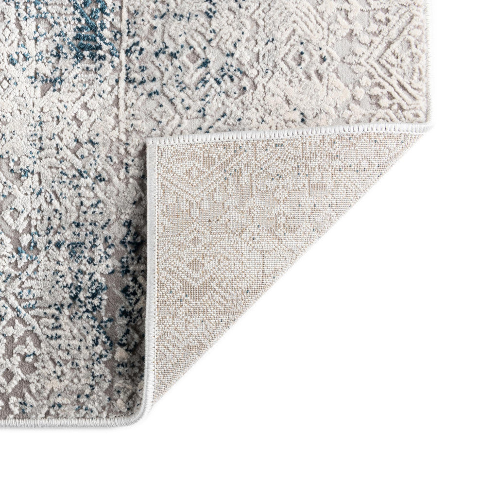 Unique Loom Sarah Finsbury Rug, Blue, 2'x3'