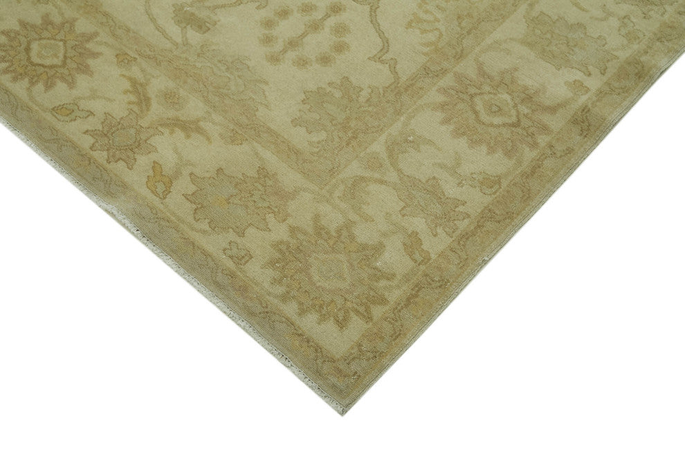Rug N Carpet - Hand-knotted Oriental 7' 4'' x 10' 3'' Wool Oushak Area Rug