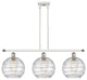 Innovations 516-3I-WPC-G1213-10-LED 3 Light Island Light, White, Polished Chrome