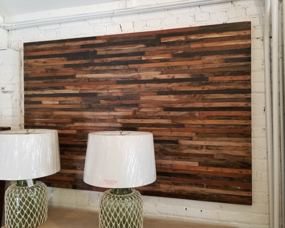 Reclaimed Boat Wood Panel