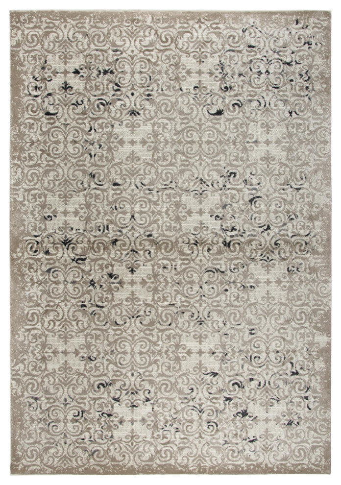 Rizzy Home PN6970 Panache Area Rug 5'3"x7'6" Beige