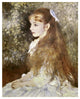 "Mlle Irene Cahen D'Anvers" Paper Print by Pierre-Auguste Renoir, 26"x32"