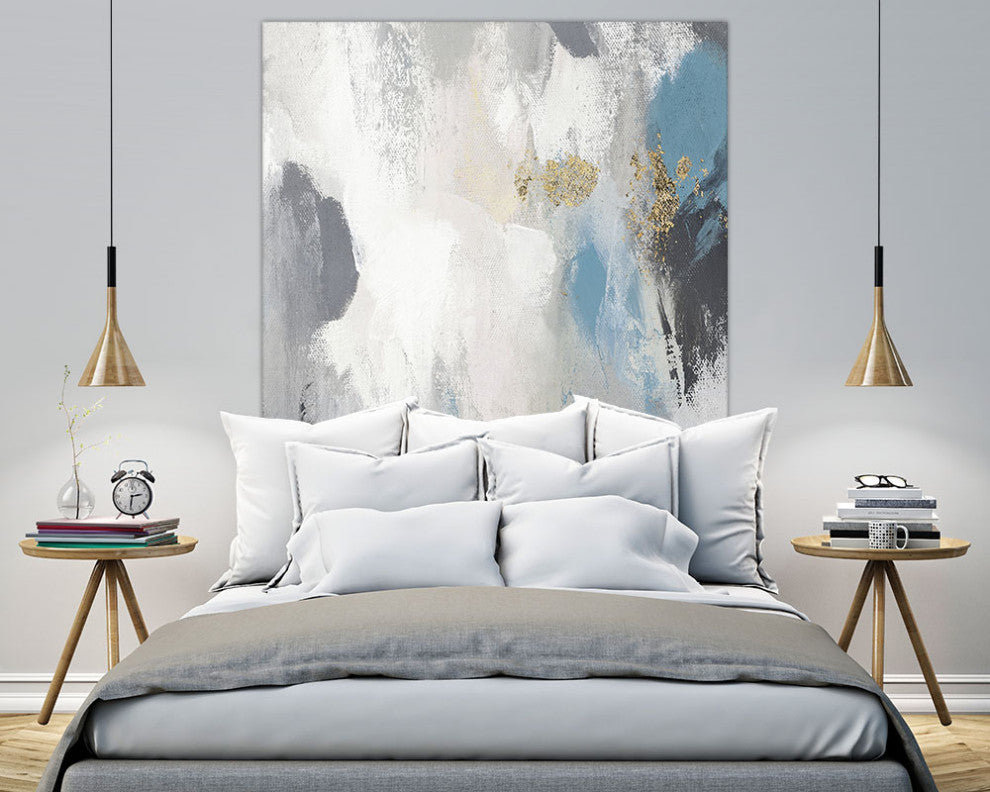 "Gray Days II" Fine Art Giant Canvas Print, 54"x54"