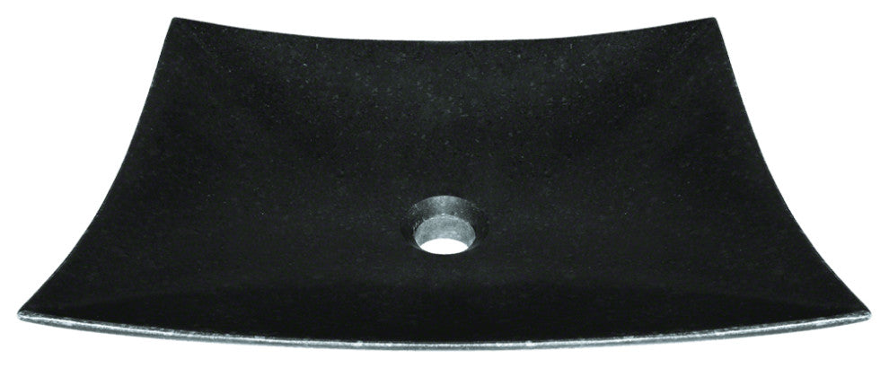 P068 Honed Basalt Vessel Sink