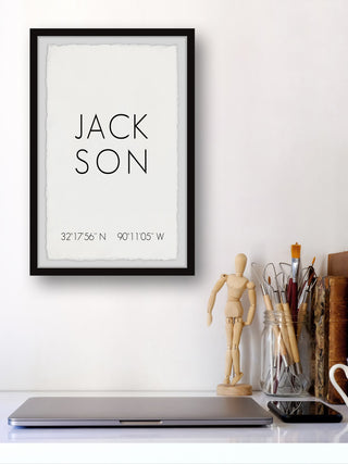 "Jackson" Framed Painting Print, 20x30