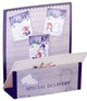 Wooden Special Delivery Snowman Christmas Card Holders, Club Pack of 72