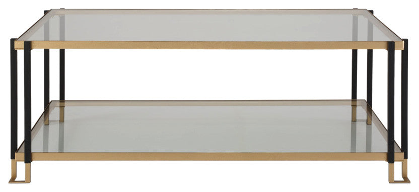 Uttermost Kentmore Glass Coffee Table