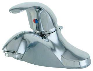 Kingston Brass Single-Handle 4" Centerset Bathroom Faucet, Polished Chrome