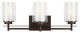 Elmwood Park 3-Light Bath Vanity Light Bronze
