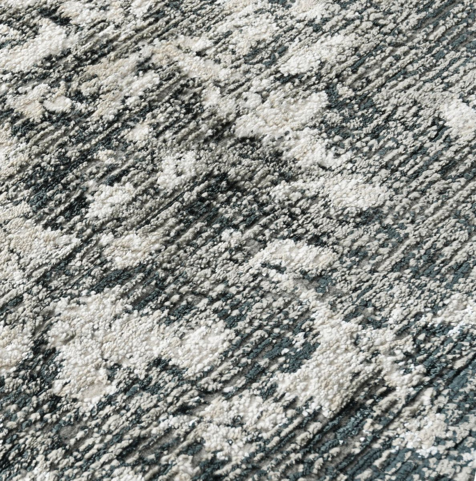 Classic Home Evry Black/Gray 4x6 Rug