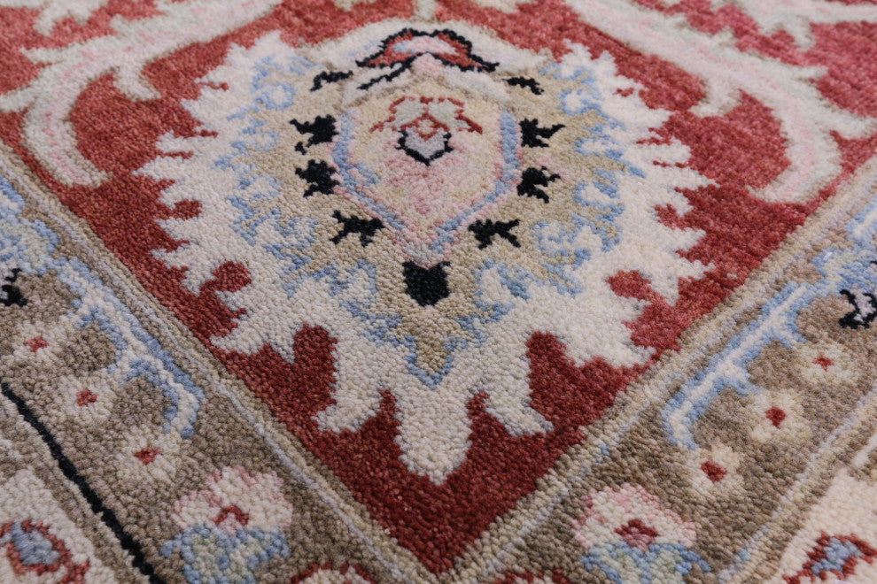 8' 1" X 10' 1" Persian Tabriz Handmade Wool Rug - Q16035