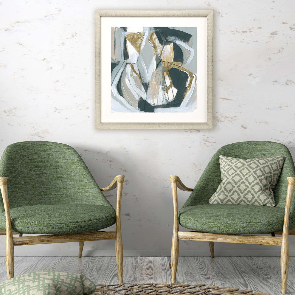Neutral Echoes II Framed Art