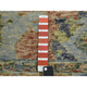 Gray Wool Hand Knotted Oushak Salt and Pepper Design Oriental Rug, 8'0"x10'0"