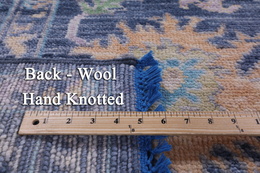 8' 1" X 9' 6" Turkish Oushak Handmade Wool Rug - Q13296