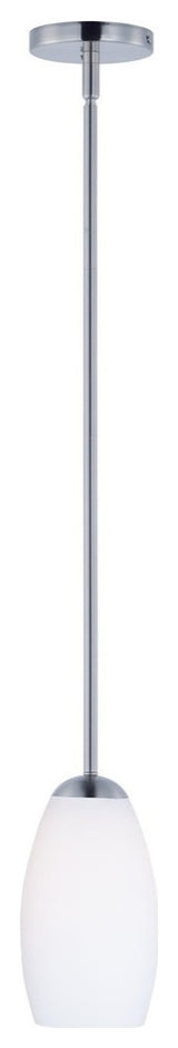 Taylor 1-Light Mini Pendant, Satin Nickel