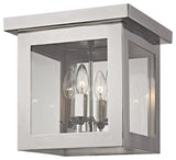 Brian Patrick Flynn for Crystorama Hurley 4 Light Polished Nickel Ceiling Mount