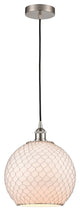 Innovations 616-1P-SN-G121-10CSN 1 Light Pendant, Brushed Satin Nickel