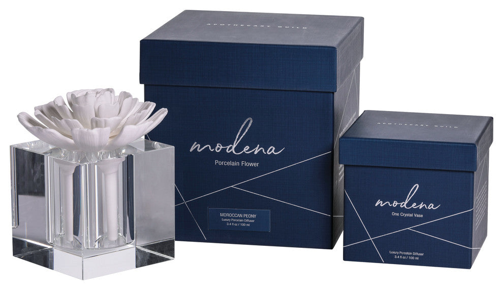 Modena Large Diffuser Gift Set, Moroccan Peony